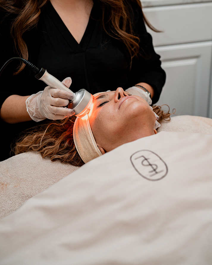 Microcurrent & LED Facial